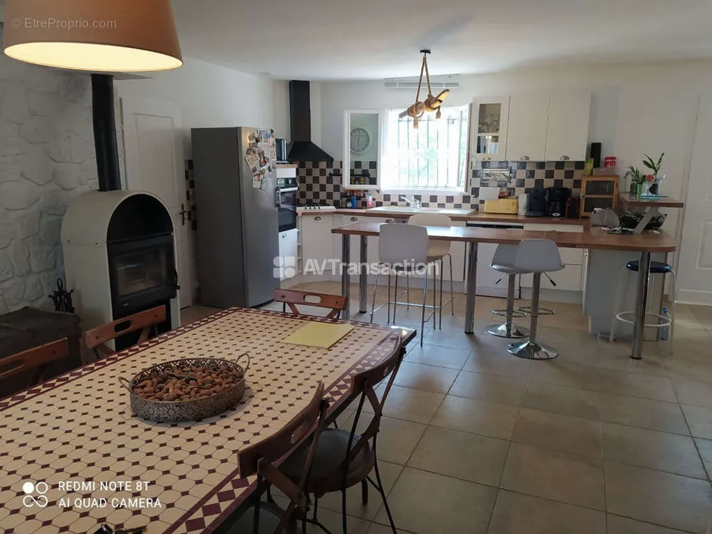 Kitchen - House with Pool in Moussac