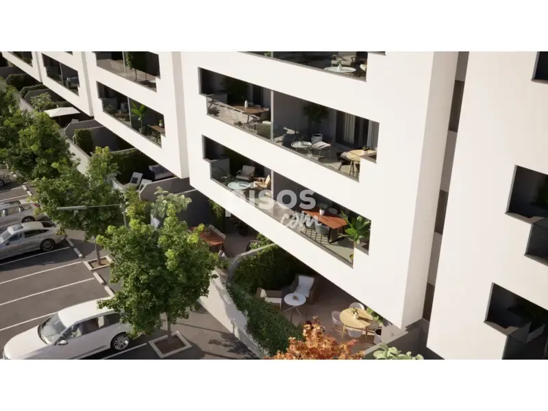 Vue aérienne - New Flat with Terrace in Barañáin