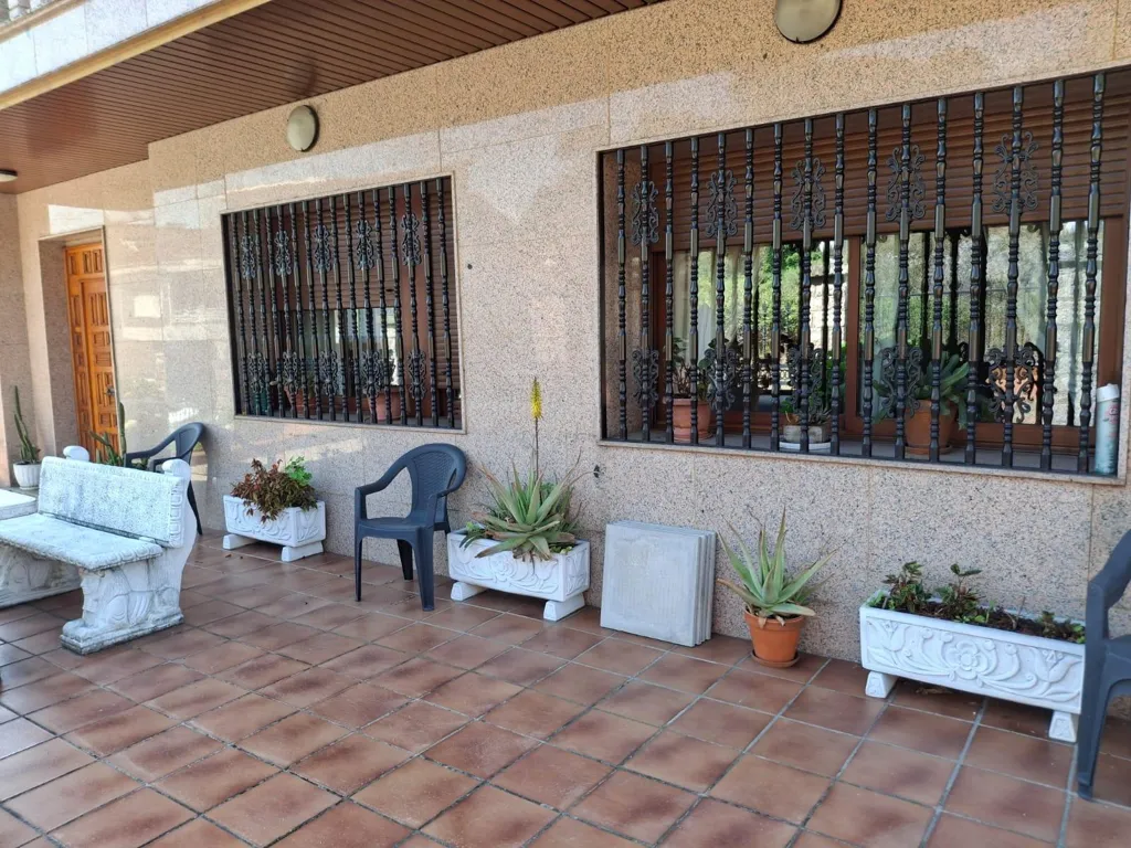 Terrasse - Chalet with Garden in Cabeza de Vaca, Ourense