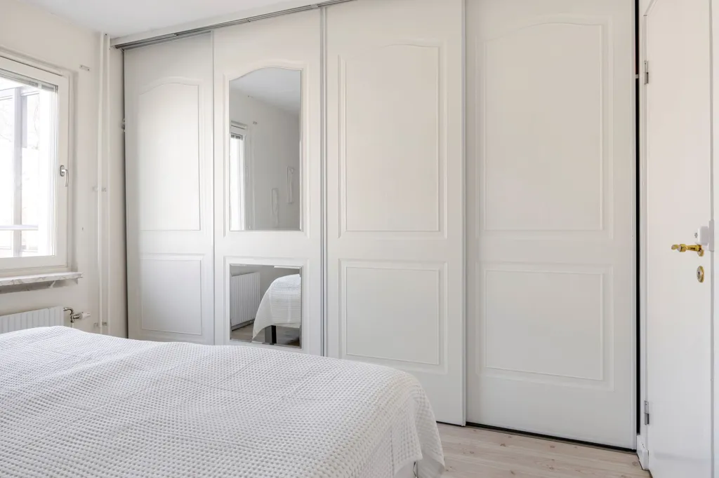 Bedrooms - Well-Planned Two-Bedroom Flat with Balcony in Stockholm