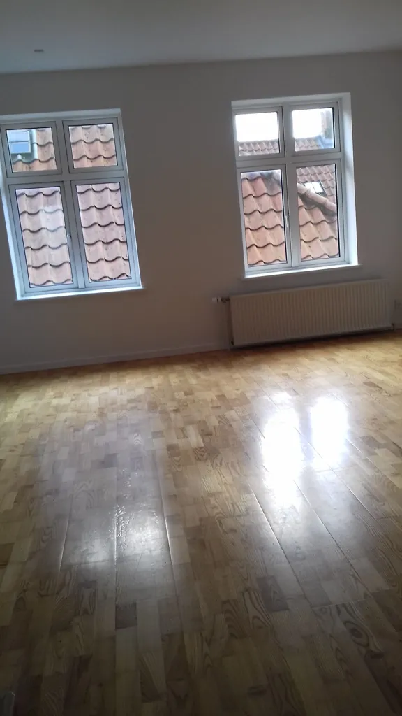 Living Room - 2-Bed Flat with Balcony in Holstebro