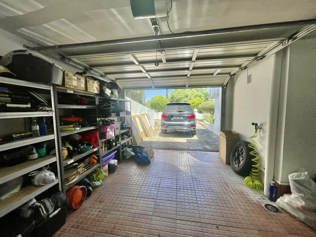 Garage - Beachside Villa with Woodland Access in Sotogrande