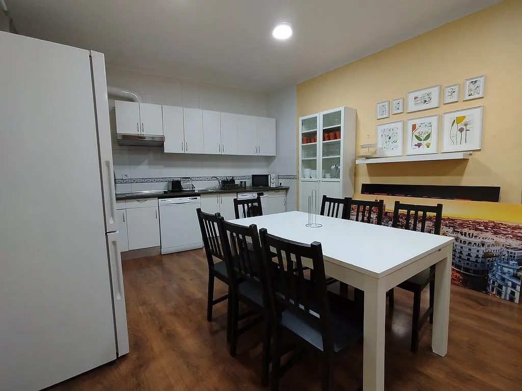 Söögituba - 7-Bedroom Flat with Terrace in Madrid Centre