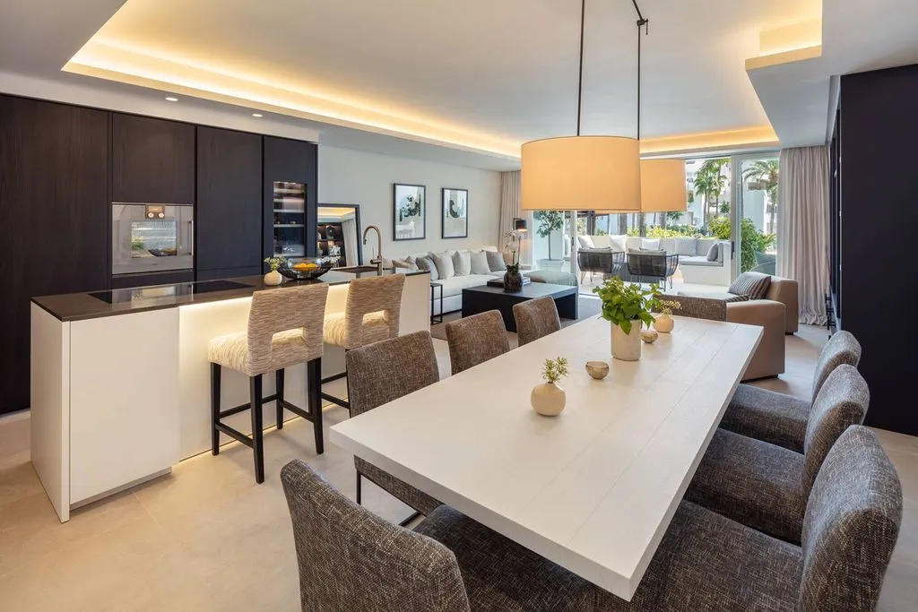 Salle à manger - Luxury Apartment with Pool in Marbella