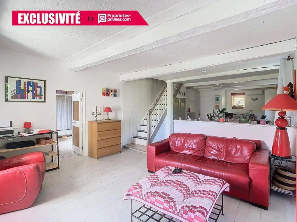 Living Room - Charming House with Terraces in Le Vigan