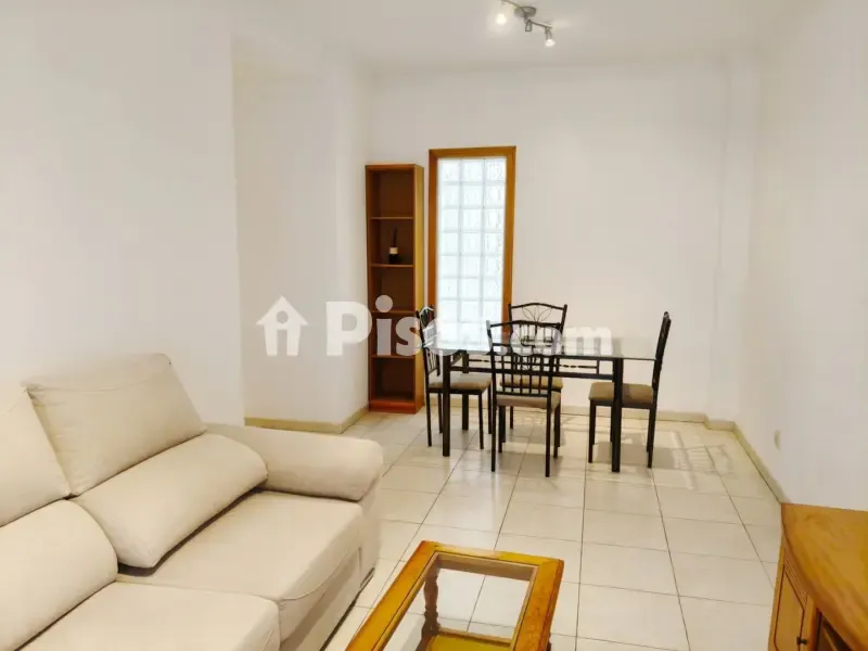 Living Room - T2 Apartment with Balcony in Las Palmas Centre