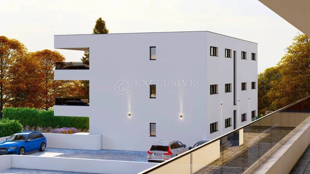 Modern 2-Bed Apartment with Sea View in Malinska