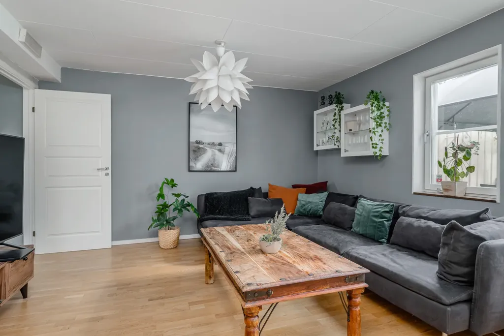 Séjour - Apartment with Garden in Kårsta