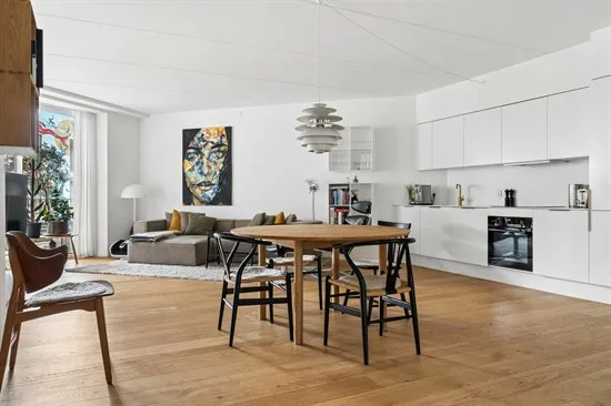 Soggiorno - Apartment with Balcony in Aarhus C