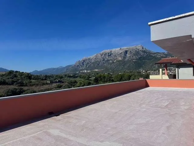 Terrasse - Bifamiliar Villa with Panoramic Terrace in Siniscola