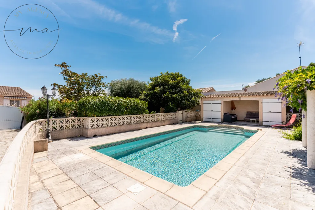 Piscina - Provençal Style House with Pool in Lignan-sur-Orb