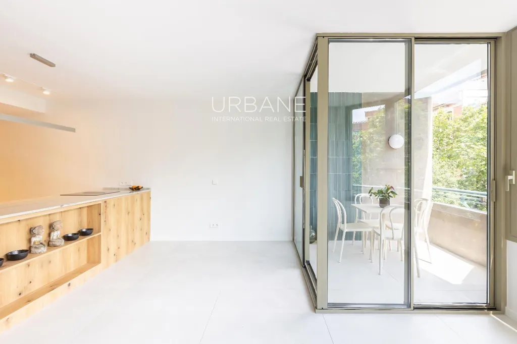 Köök - Designer Flat with Terrace in Sant Antoni, Barcelona