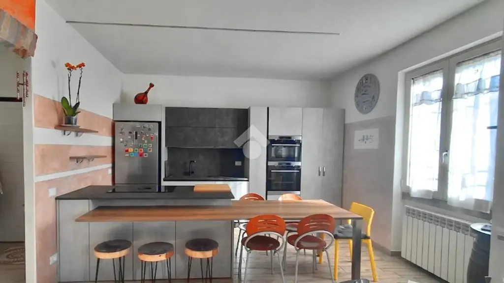 Cucina - Rustic Apartment with Lake View in Clusane, Iseo