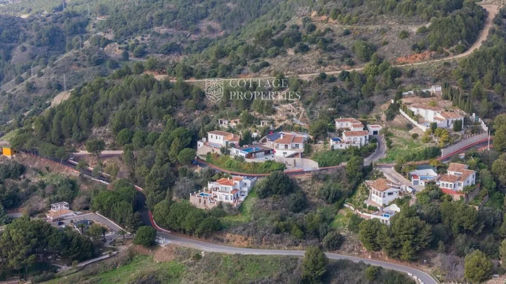 Õhuvaade - Luxury Villa with Sea Views in Mijas