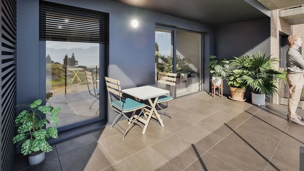 Terrass - New Flat with Air Conditioning on De Vic Road