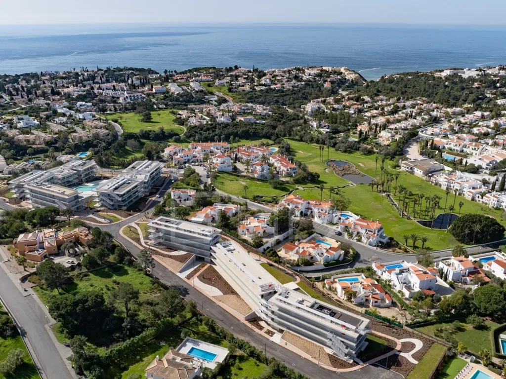 Aerial - Luxury Apartment with Beach Proximity in Lagoa