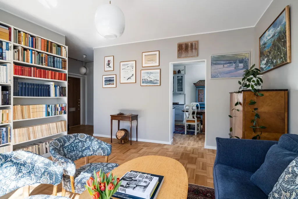 Elutuba - Bright Apartment with Balcony in Hammarbyhöjd