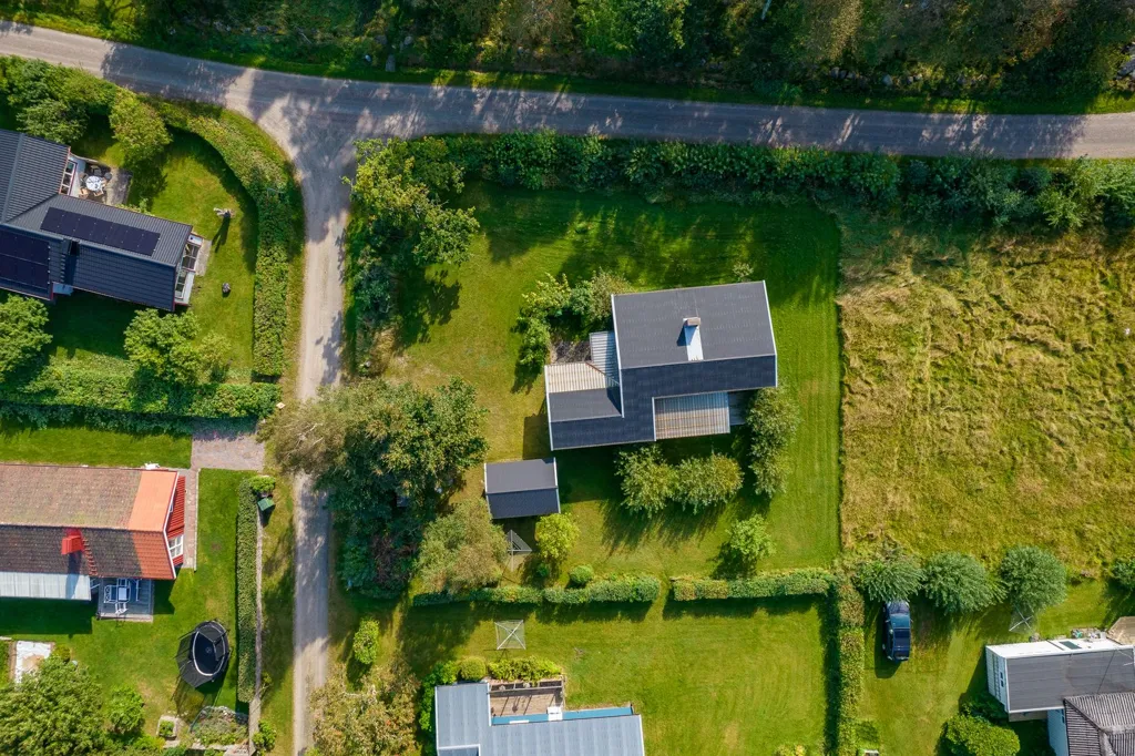 Vue aérienne - Plot for New Build in Falkenberg