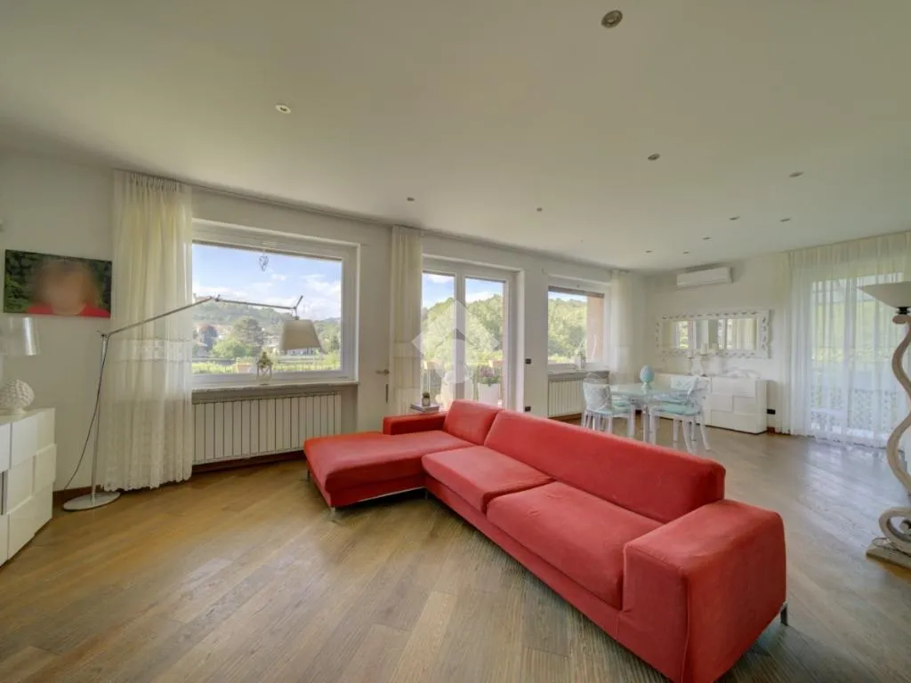 Séjour - Panoramic Villa with Pool in Reano