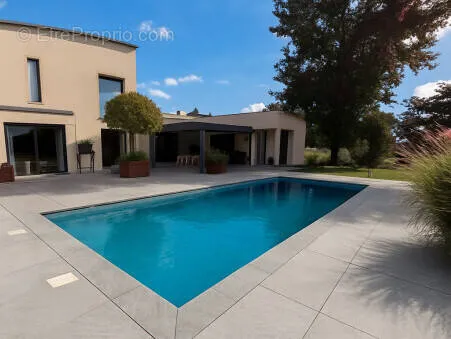Piscine - Maison d'Architecte avec Piscine près de la Forêt