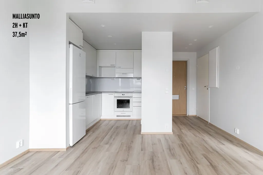 Cuisine - Modern Flat with Balcony in Espoo Olari