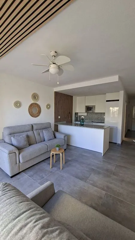 Séjour - 1-Bedroom Apartment with Pool in Almuñécar