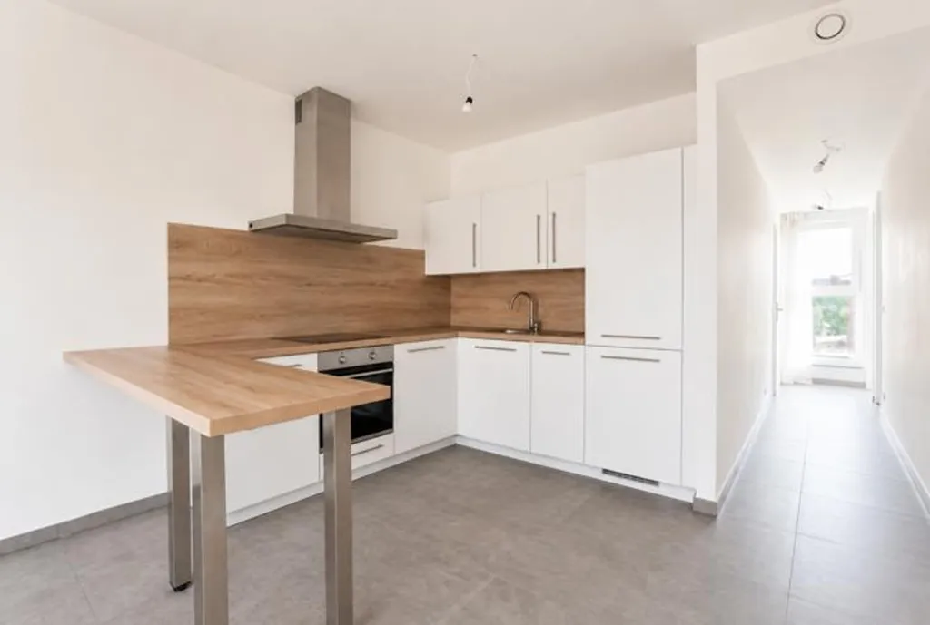 Köök - New Apartment with Terrace in Wandre