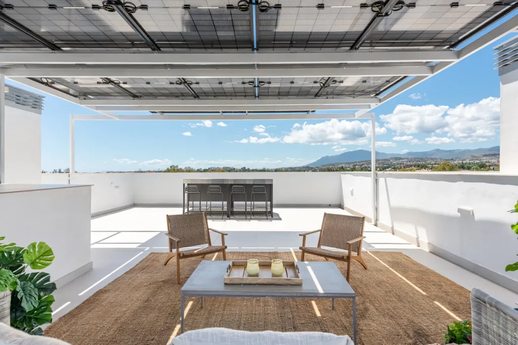 Terrasse - Modern Villa with West Views in San Pedro, Marbella