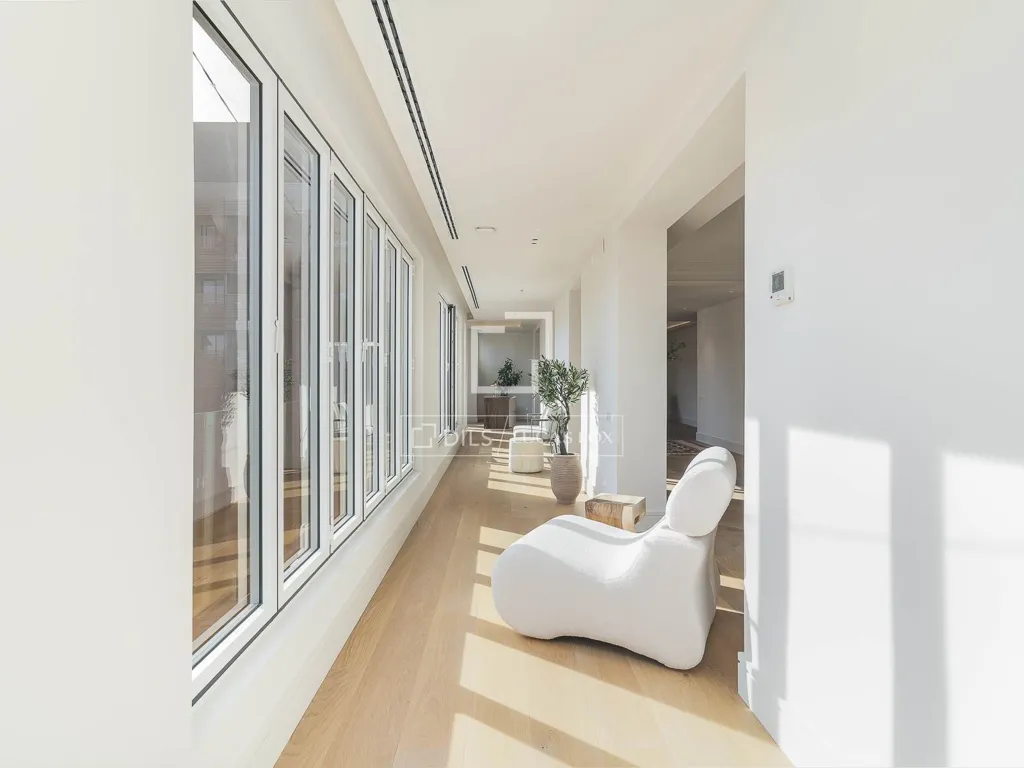 Séjour - Renovated Apartment with City Views in Eixample