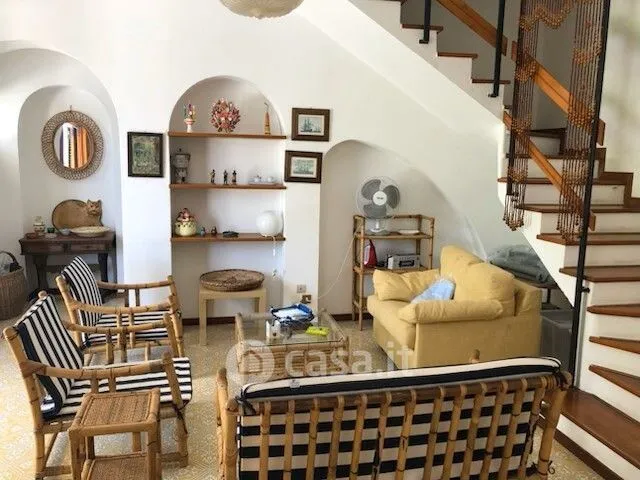 Living Room - Panoramic Villa with Terraces in Baia Azzurra
