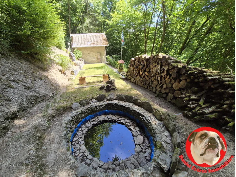 Jardin - Chalet avec Jardin et Vue sur Rivière à Dirbach