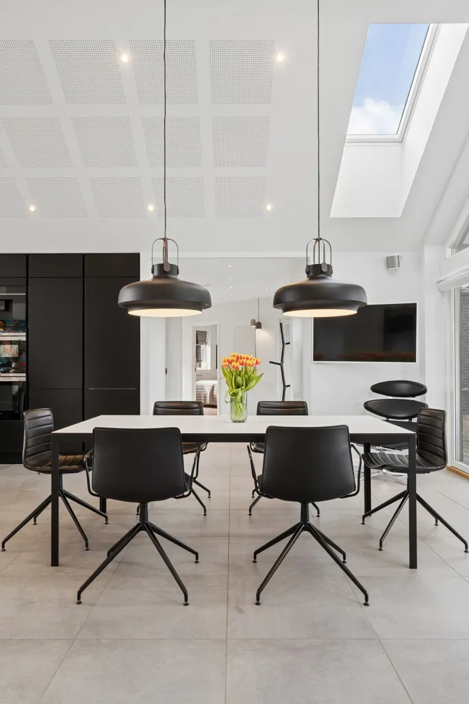 Dining Room - Architectural Villa in Hastrup