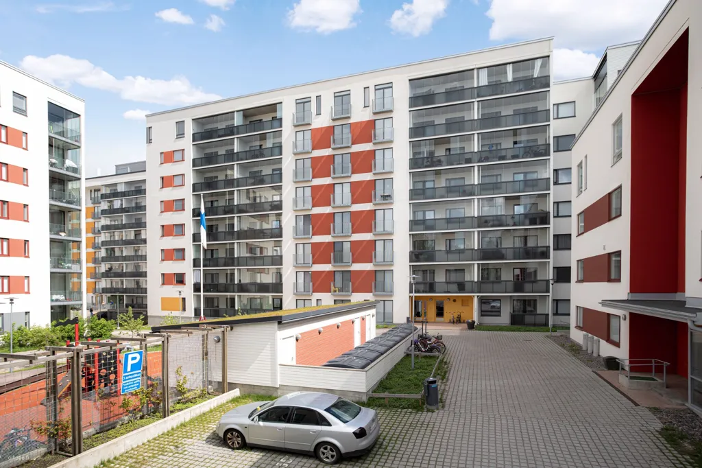 Extérieur - Modern Flat with Balcony in Kaivoksela, Vantaa
