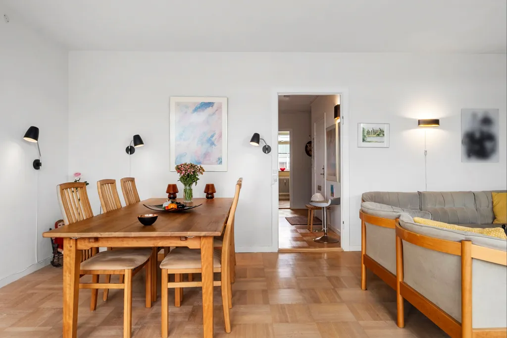 Sala da pranzo - Central Flats with Balcony in Hillerød