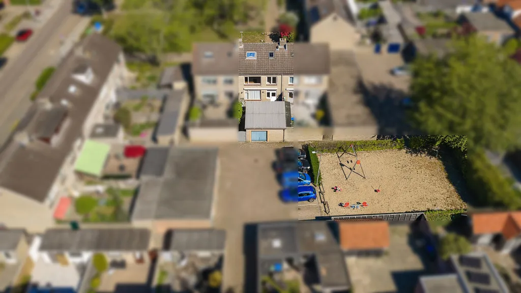 Aerial - Twin-Storey House with Garage in Zundert