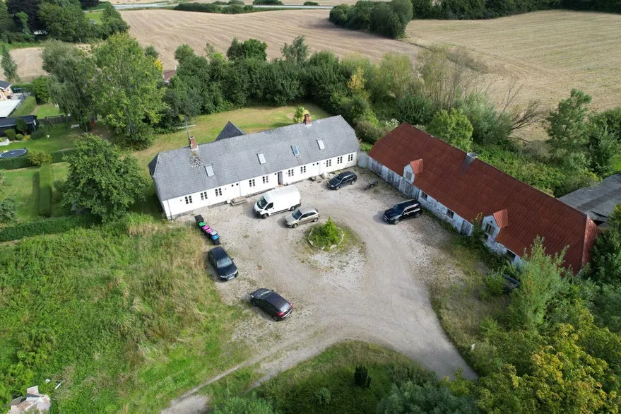 Vue aérienne - Investment Property with Development Potential near Haderslev