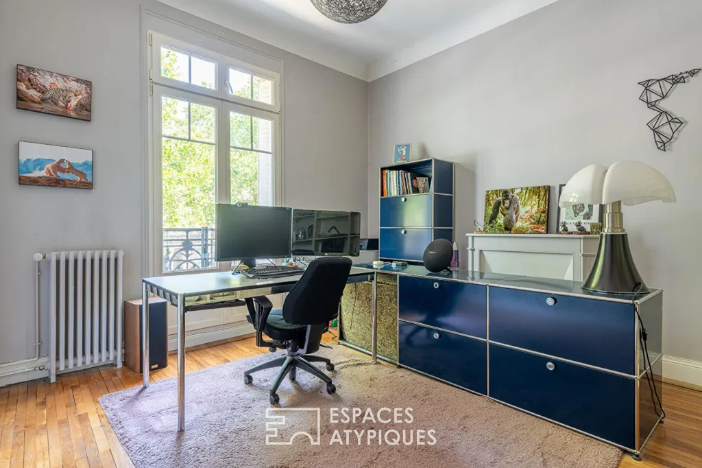 Office - Art Deco Townhouse with Garden in Tours
