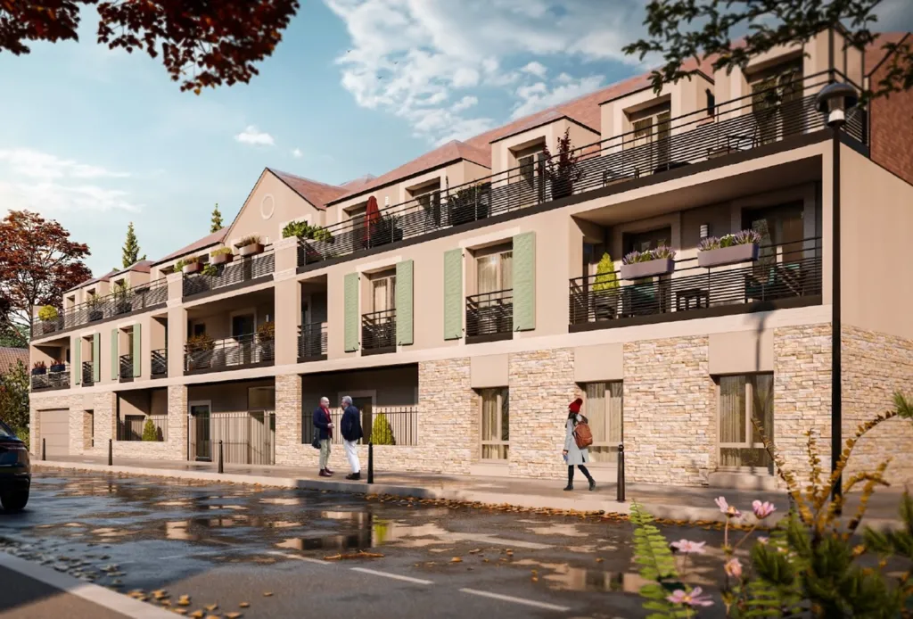 3-Bed Apartment with Balcony in Val d'Europe