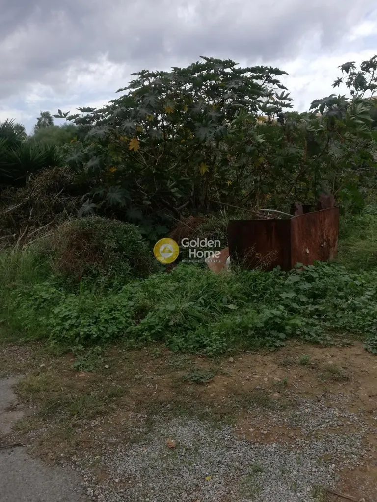 Aed - Flatland Plot with Sea View in Malévizi