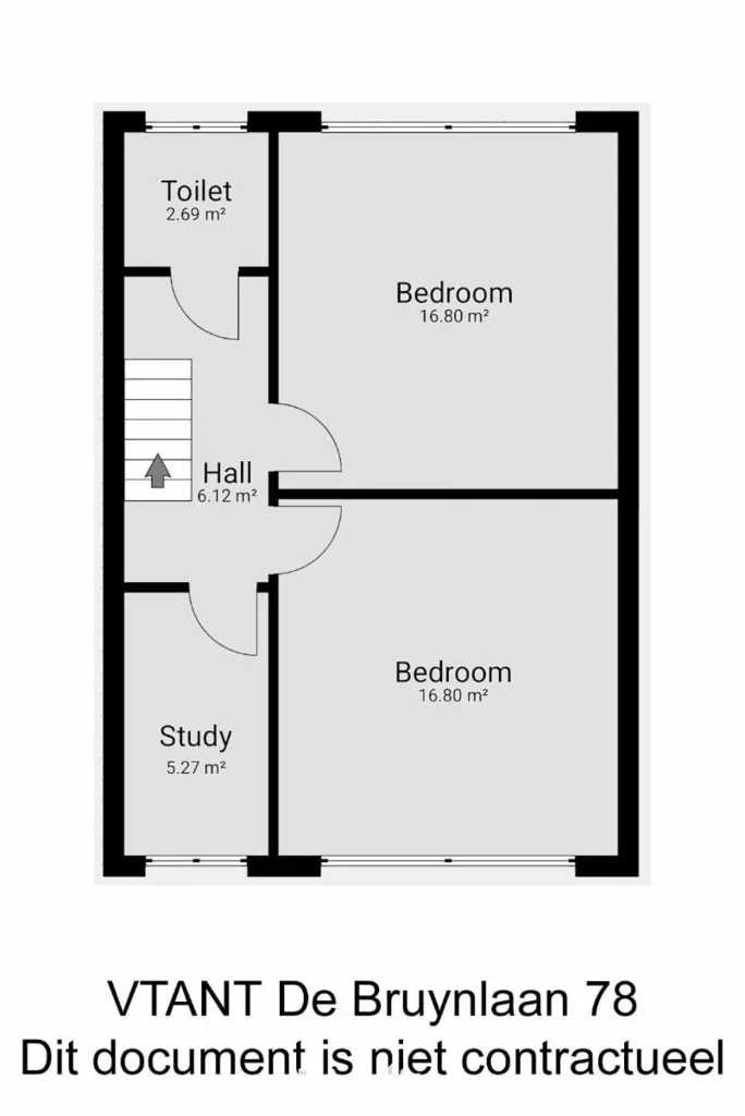 Plan - Maison avec Garage et Véranda à Wilrijk