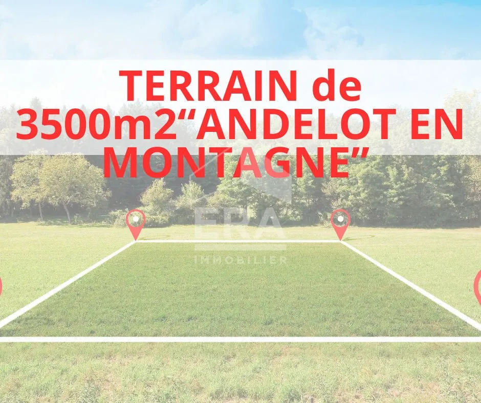 Aed - Constructible Plot for Dual Homes near Champagnole