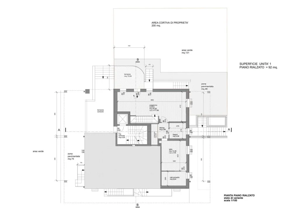 Plan - Luxury Flat with Pool in Bardolino