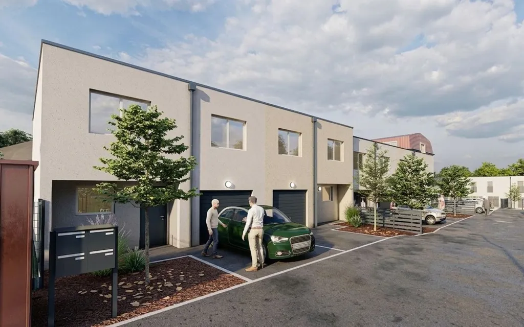 Maison Duplex avec Jardin à Heillecourt