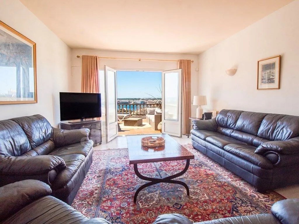 Séjour - Chalet with Sea View and Pool in Cala Llonga
