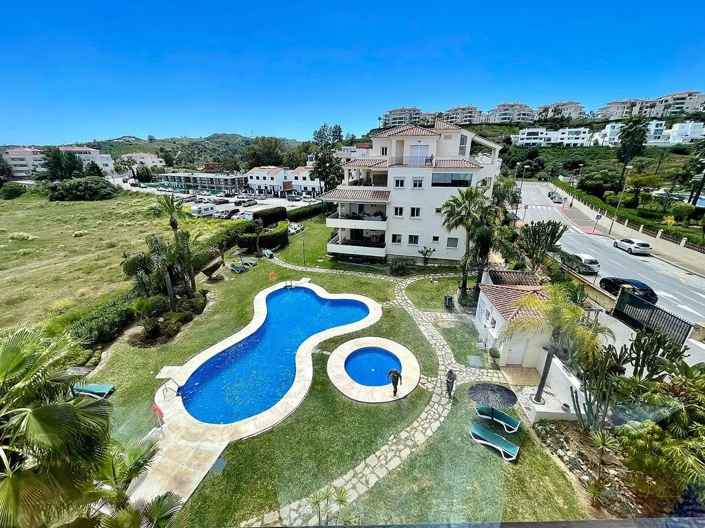 Õhuvaade - Modern Penthouse with Pool in Mijas Golf