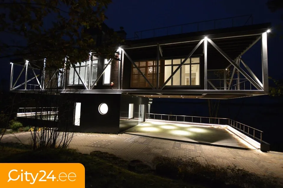 Exterior - Architectural Gem by the Lake in Latvia