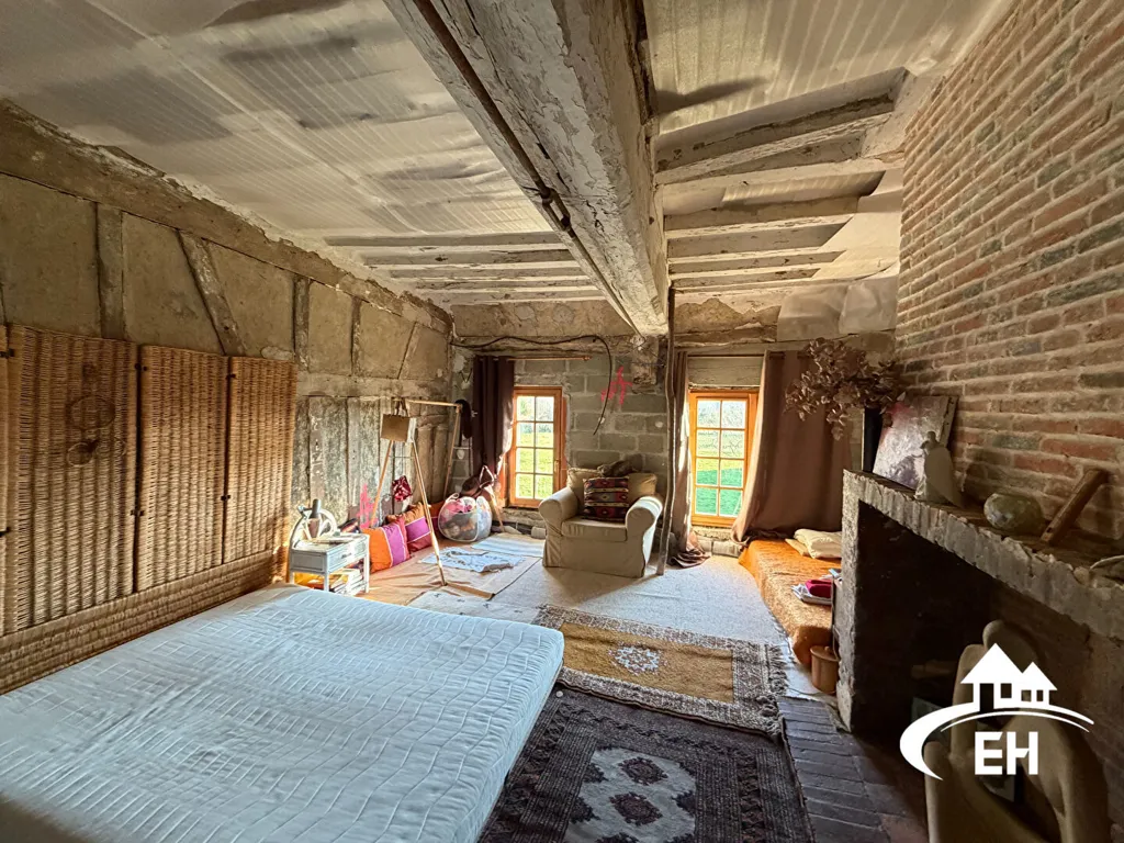 Bedrooms - 16th Century Manor with Historical Features near Rugles