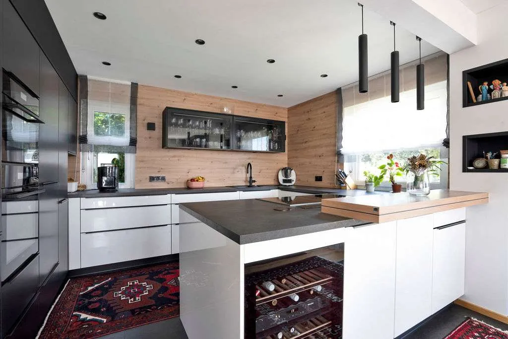 Cuisine - Family House with Panoramic View in Emmersdorf