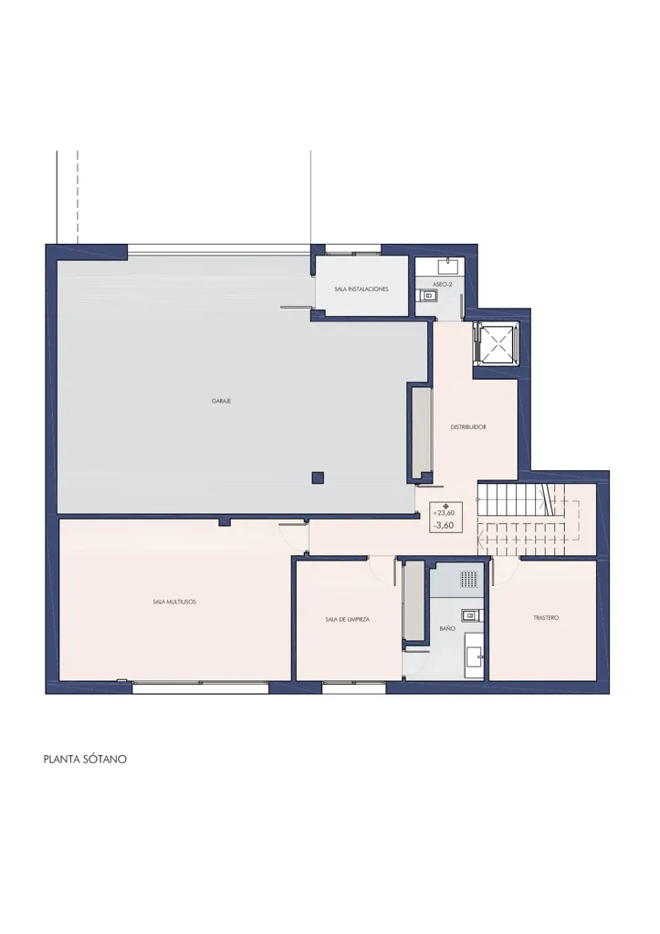 Plan - Contemporary Villa with Pool in Nueva Andalucía