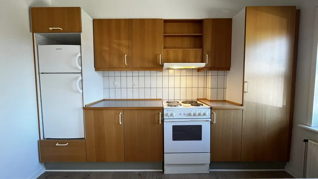 Cuisine - Modern Flat with Balcony in Kjellerup